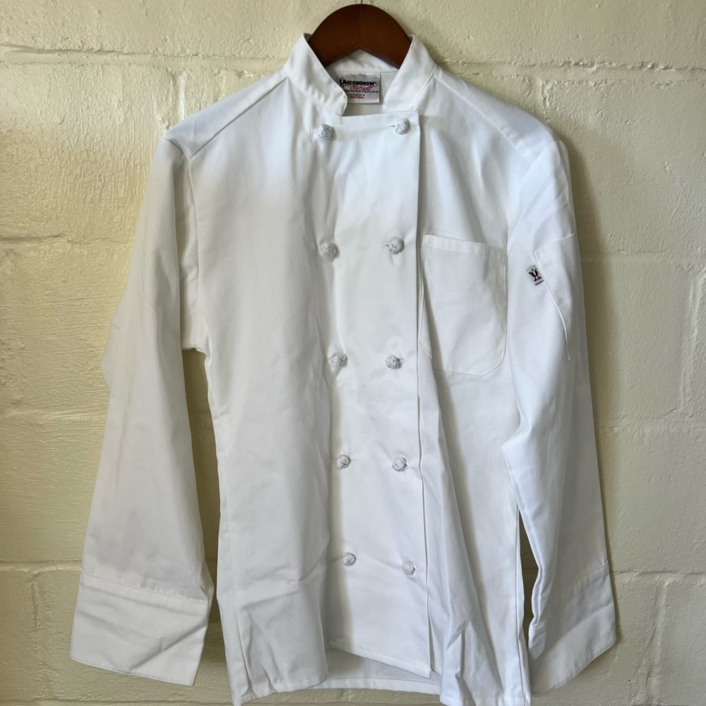 Uncommon Threads Long Sleeve White Chef Jacket 0403